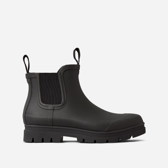 Everlane The Rain Boot Black Base - Size 10 - Picture 1 of 1